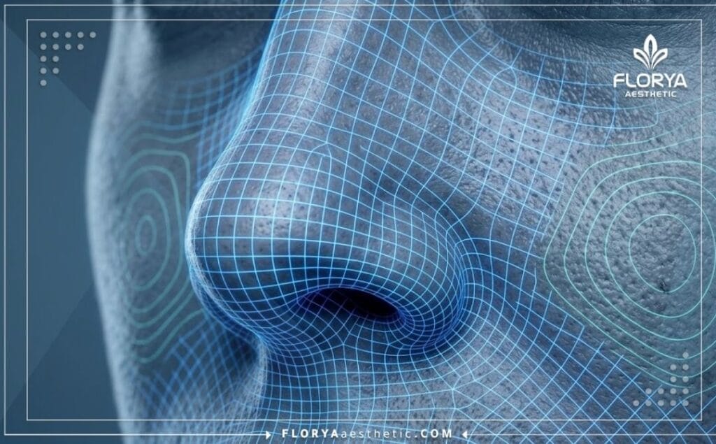 Высокотехнологичное 3D сканирование области носа для подготовки к операции