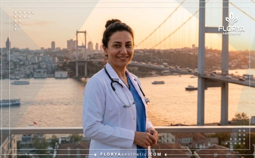 Friendly rhinoplasty surgeon warmly welcoming patients to Istanbul