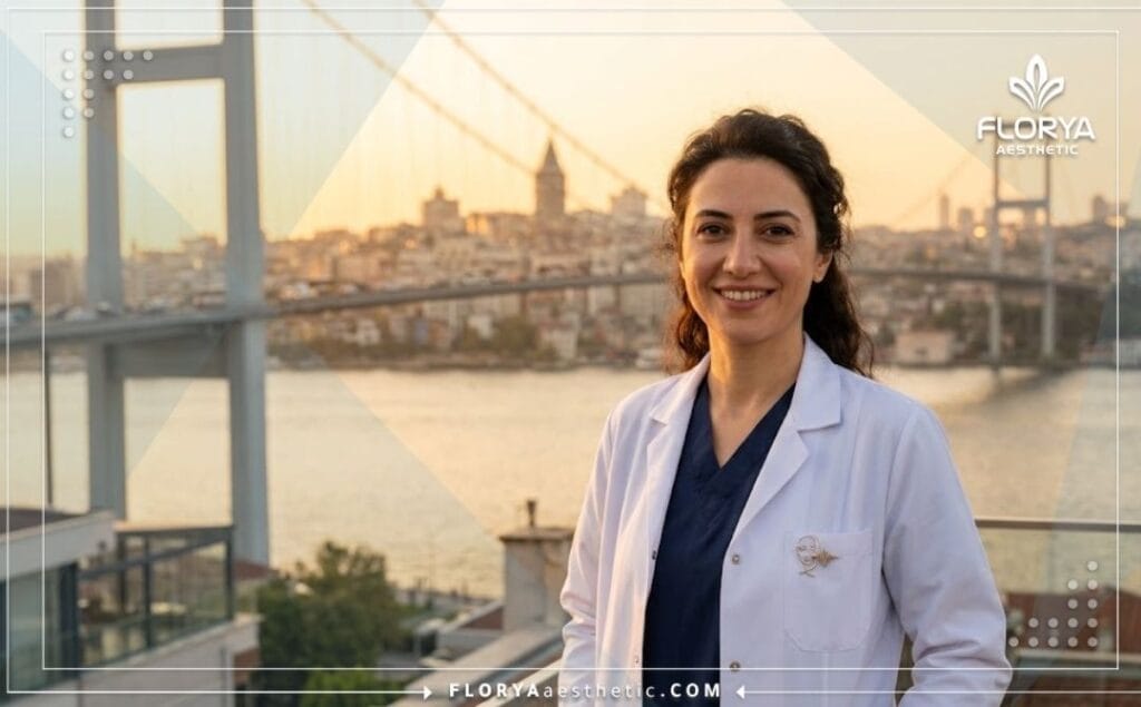 Specialist surgeon in Istanbul with iconic Bosphorus view in background